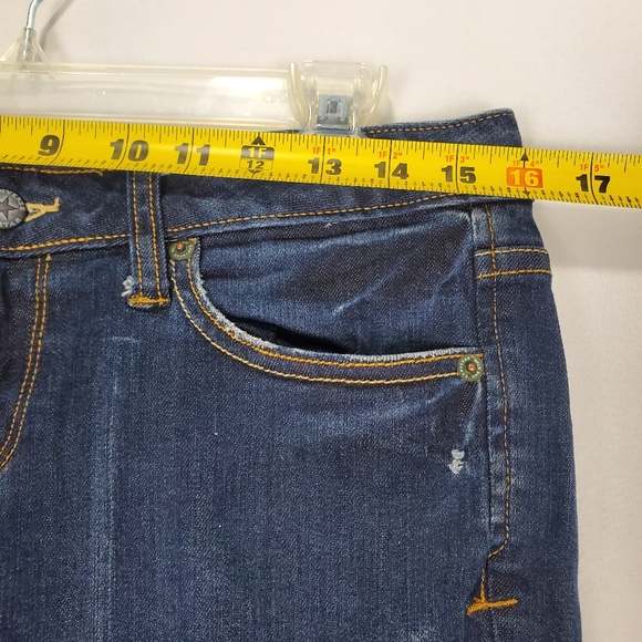 Converse One Star Womens Dark Denim Blue Jeans Size 6 - Picture 9 of 15